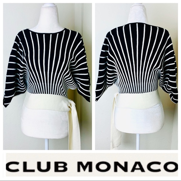 Club Monaco Sweaters - Like NEW CLUB MONACO Accordion Side Tie SWEATER